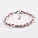 Buntes geflochtenes Armband