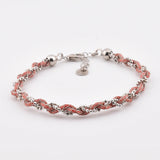 Buntes geflochtenes Armband