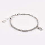 Bracciale Uncinetto Bambina con Zirconi