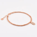 Bracciale Uncinetto Bambina con Zirconi