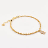 Bracciale Uncinetto Bambino con Zirconi