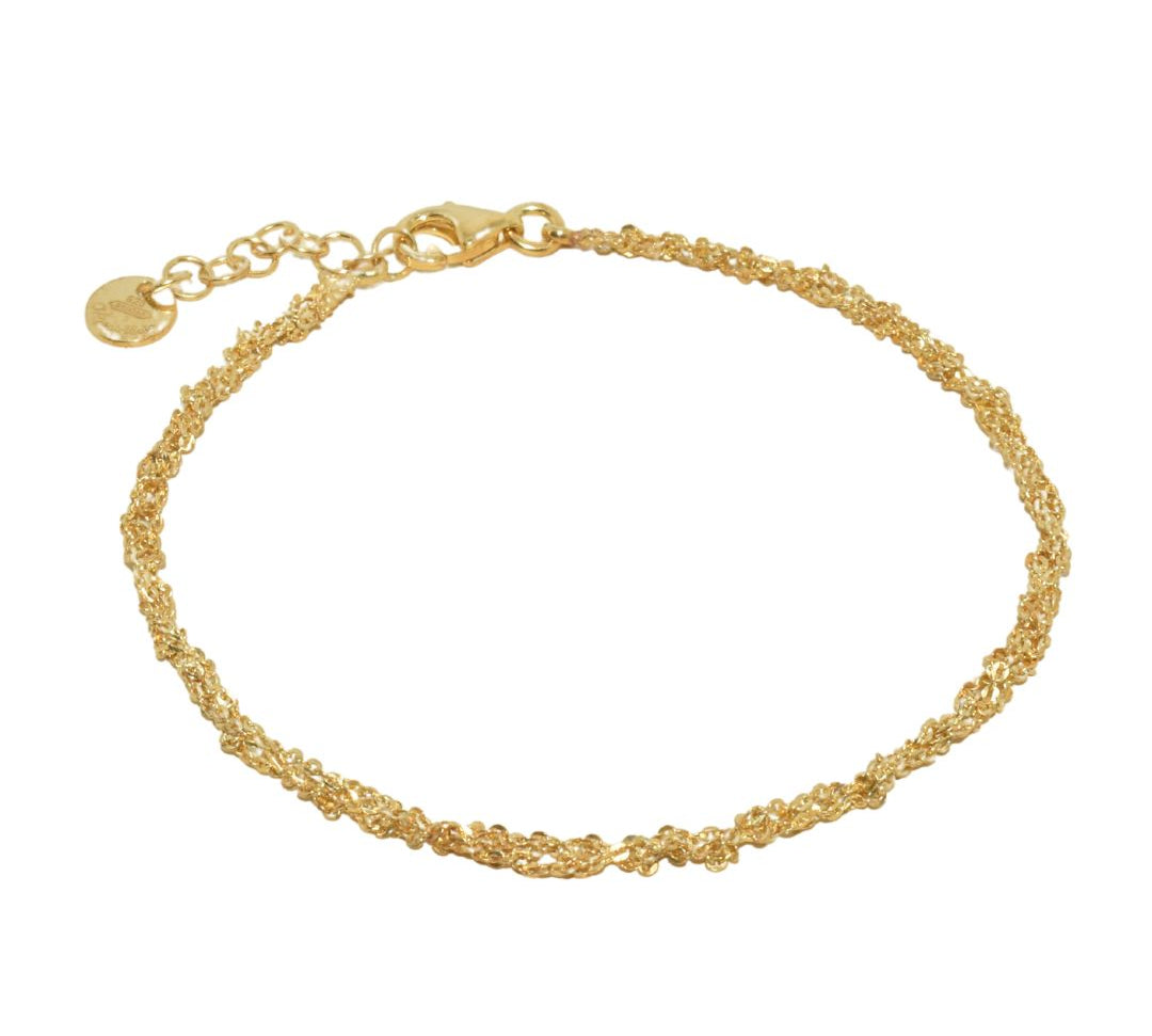 Bracciale_Uncinetto_Sparkle_Oro_Giallo_Argento_925_Argentofilato_Fatto_a_mano