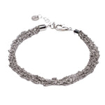 Bracciale-a-maglia-con-palline-Argentofilato-in-argento-925