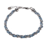 Bracciale-intrecciato-colorato-azzurro-Argentofilato-in-argento-925