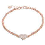Bracciale-uncinetto-Cuore-con-zirconi-Argentofilato-in-argento-925-oro-Rosa