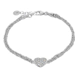 Bracciale-uncinetto-Cuore-con-zirconi-Argentofilato-in-argento-925