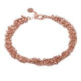 Bracciale-uncinetto-rolo-Argentofilato-in-argento-925-indossato-oro-rosa