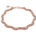 Bracciale-uncinetto-spirale-Argentofilato-in-argento-925-oro-rosa