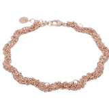 Bracciale-uncinetto-spirale-Argentofilato-in-argento-925-oro-rosa