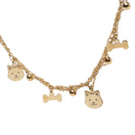 Collana-Charms-Cane-Osso-Argentofilato-in-argento-925-dettaglio