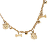 Collana-Charms-Cane-Osso-Argentofilato-in-argento-925-dettaglio