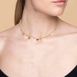 Collana-Charms-Cane-Osso-Argentofilato-in-argento-925-indossato
