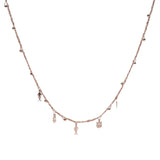 Collana-Charms-gatto-lisca-Argentofilato-in-argento-925-oro-rosa