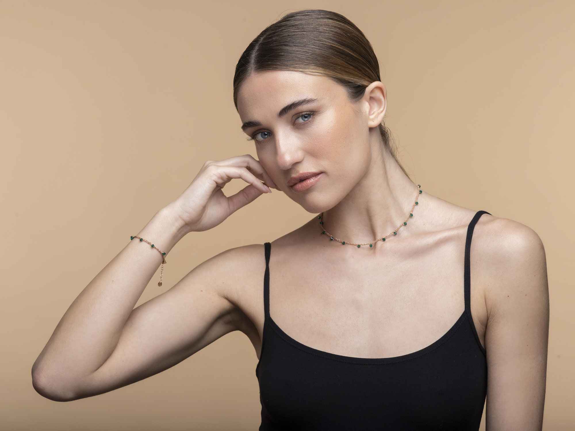 Collana-Uncinetto-rombi-Argentofilato-in-argento-925-indossato