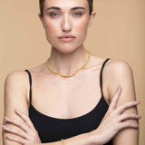 Collana-a-maglia-con-palline-Argentofilato-in-argento-925-indossato