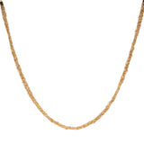 Collana-a-maglia-con-palline-Argentofilato-in-argento-925-oro-giallo