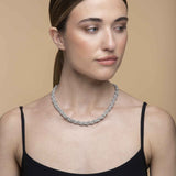 Collana-intrecciata-con-nodi-grandi-Argentofilato-in-argento-925-indossato