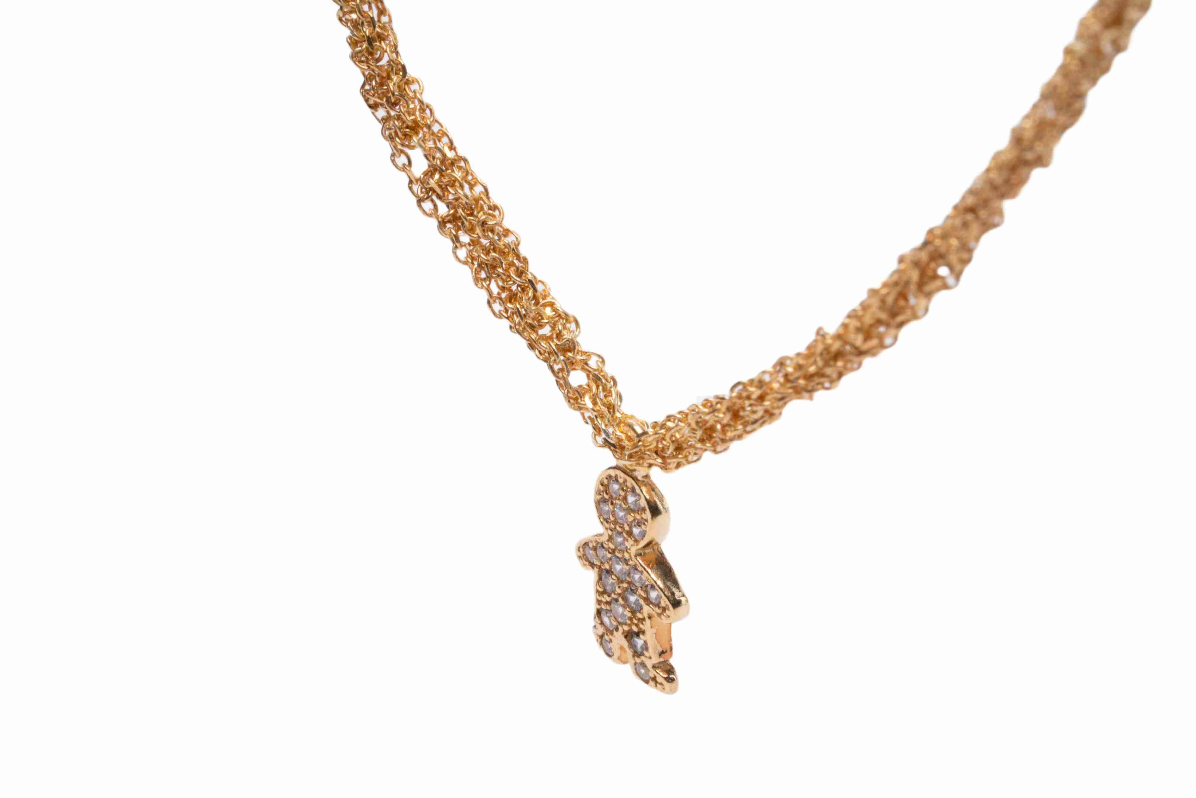 Collana-uncinetto-bambino-con-zirconi-Argentofilato-in-argento-925-dettaglio