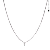 Collana-uncinetto-croce-con-zirconi-Argentofilato-in-argento-925