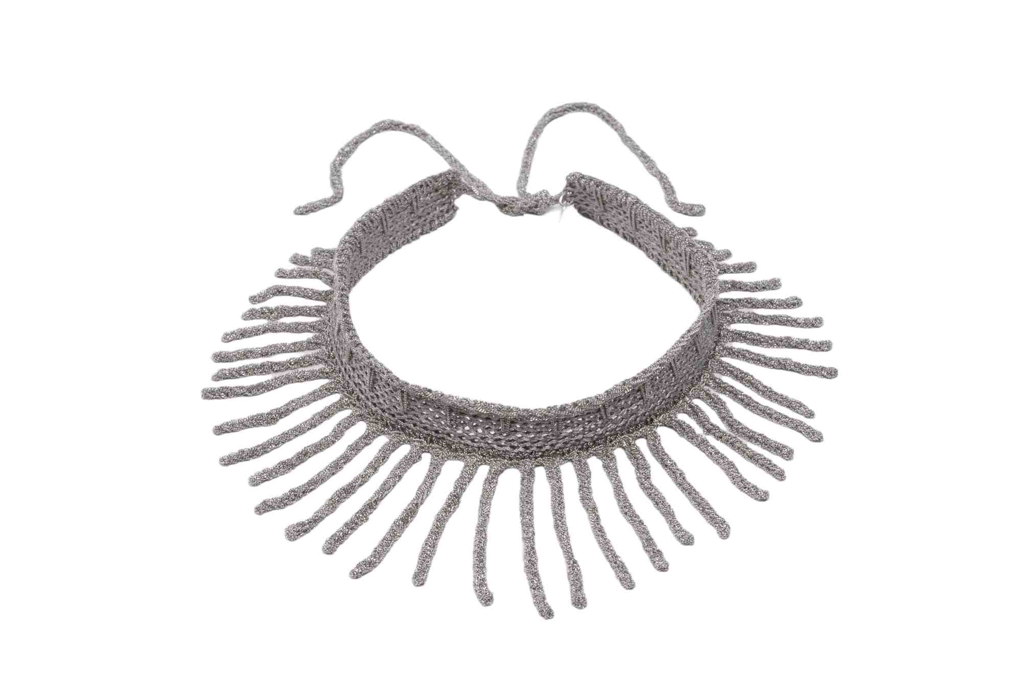 Collarino-con-frange-Argentofilato-in-argento-925