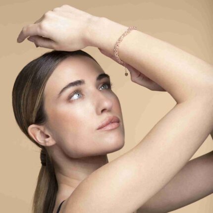 Bracciale-uncinetto-rolo-Argentofilato-in-argento-925-indossato