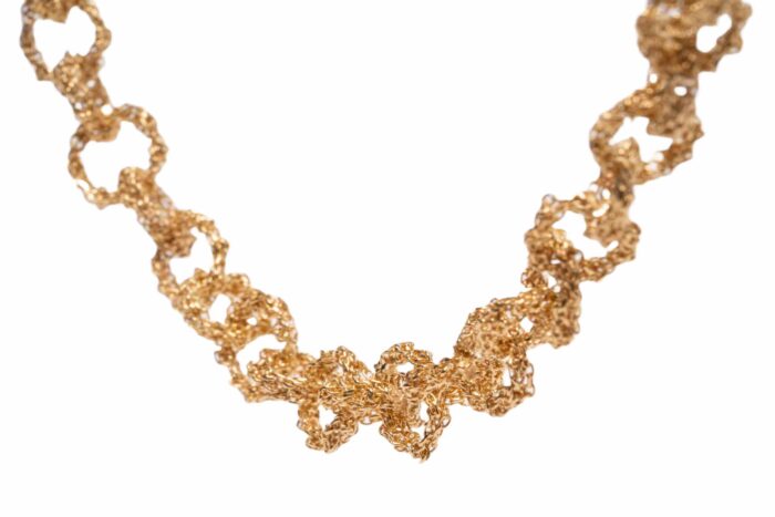Collana-Catena-a-mano-Argentofilato-in-argento-925-dettaglio