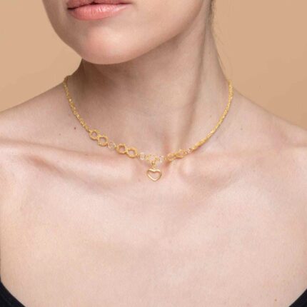 Collana-Catena-a-mano-infinito-Argentofilato-in-argento-925-indossato