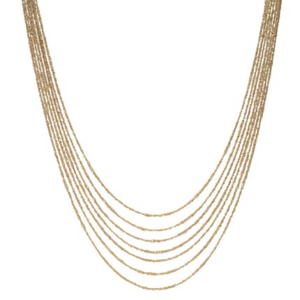 Collana-Multifilo-Argentofilato-in-argento-925