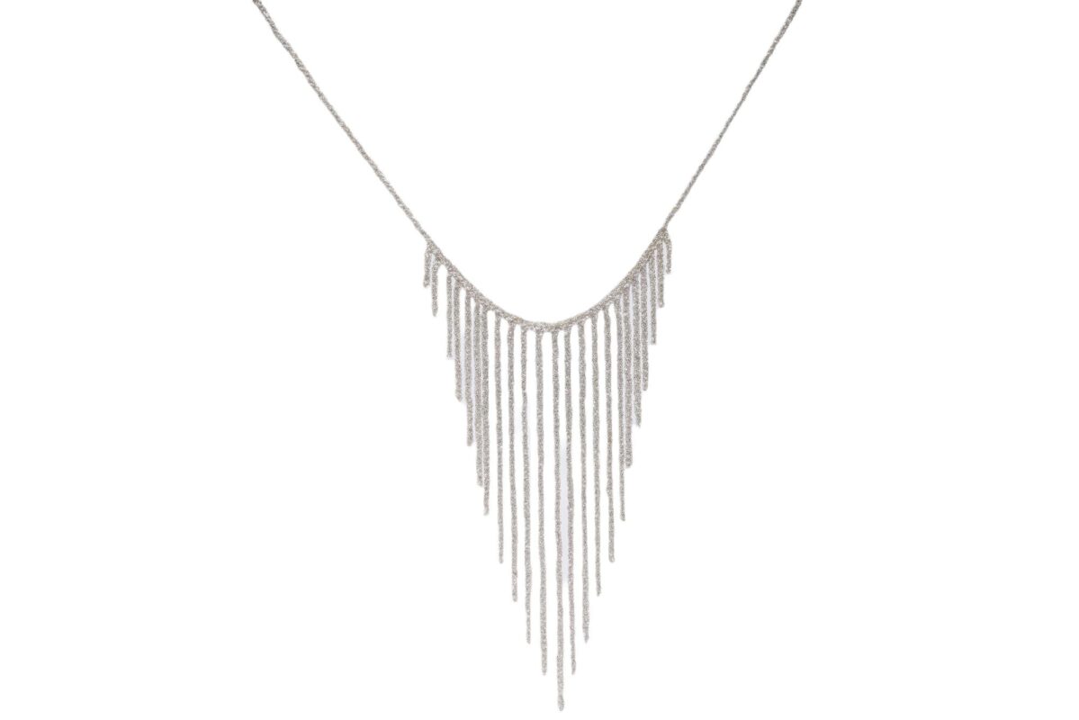 Collana-uncinetto-con-frange-Argentofilato-in-argento-925