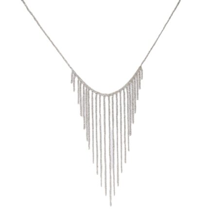 Collana-uncinetto-con-frange-Argentofilato-in-argento-925