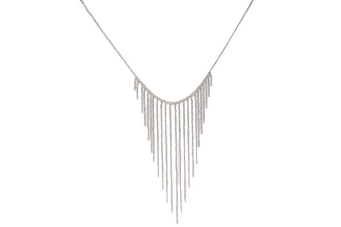 Collana-uncinetto-con-frange-Argentofilato-in-argento-925