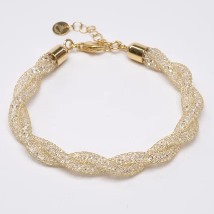 Argentofilato-Bracciale-Crystal-torcho-2-fili-oro
