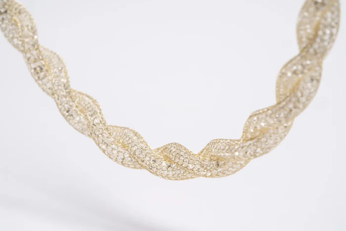 Collana Crystal doppia in argento - immagine 2